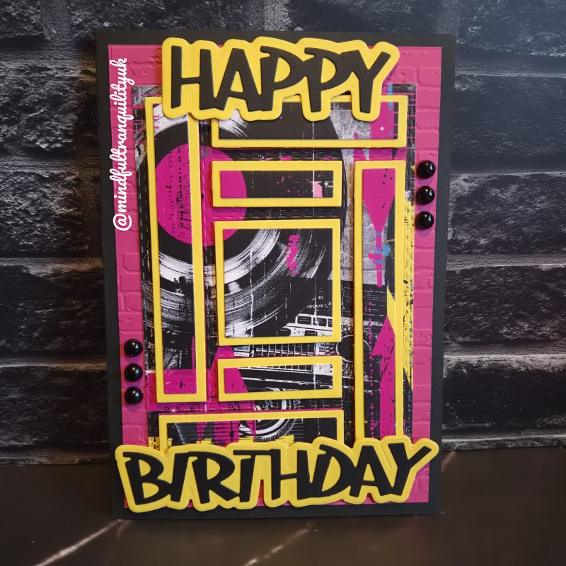 Concrete Beats Birthday Card | Urban Street Art Collection