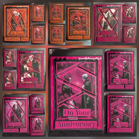 Till Death Us Do Part | Alternative Wedding Engagement Anniversary Card | Dark Demonica Collection