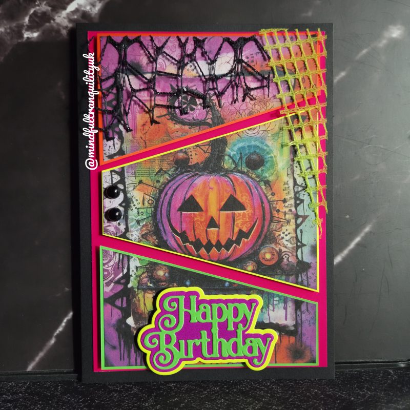 Fractured Fables Birthday Card | Neon Nightmares Collection