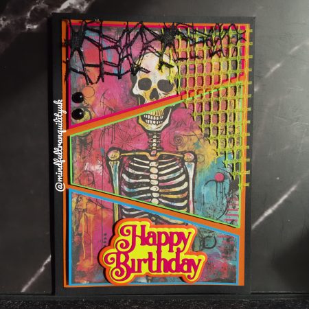 Fractured Fables Birthday Card | Neon Nightmares Collection