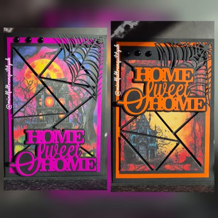 Wicked Welcome New Home Card | Neon Nightmares Collection | Alternative Housewarming Card