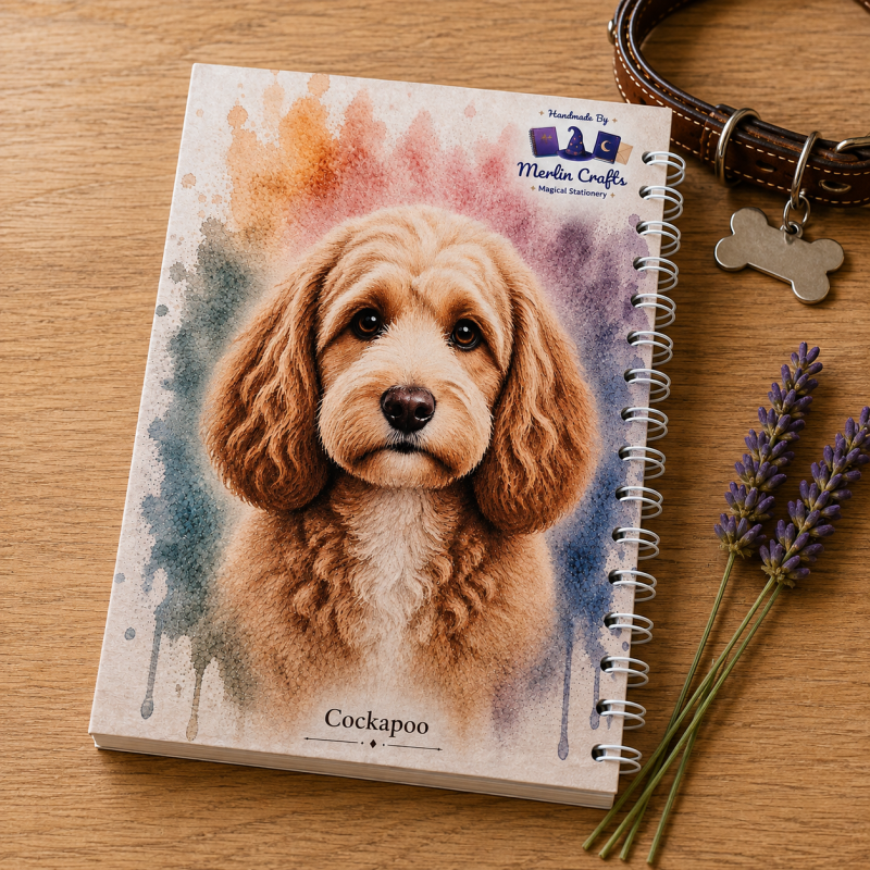 Dashing Dogs – Small & Mighty Collection | Handmade Notebooks