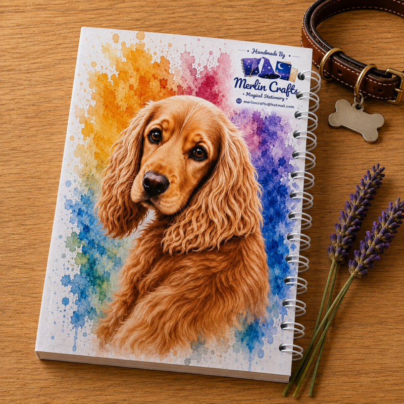 Dashing Dogs – Small & Mighty Collection | Handmade Notebooks