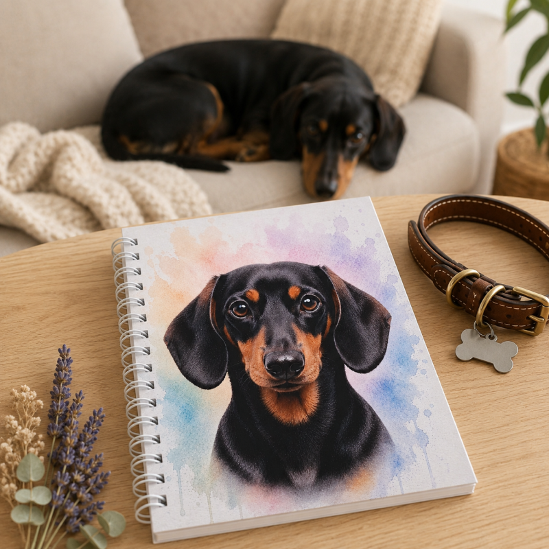 Dashing Dogs – Small & Mighty Collection | Handmade Notebooks