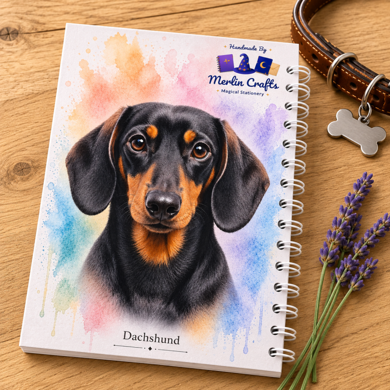 Dashing Dogs – Small & Mighty Collection | Handmade Notebooks