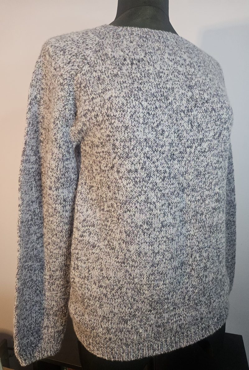 Handknitted 100% wool jumper.