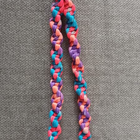 Multicoloured Stretchy Keyring Wristlet 2