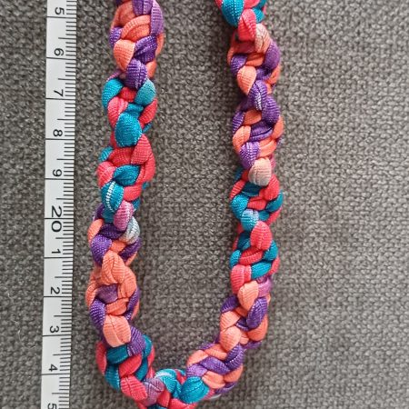 Multicoloured Stretchy Keyring Wristlet 2