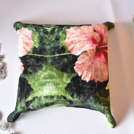 Ayana Handmade Trinket Tray, Fabric Accessory Storage Holder