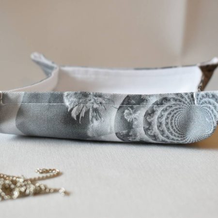 Zoria Handmade Trinket Tray, Fabric Accessory Storage Holder
