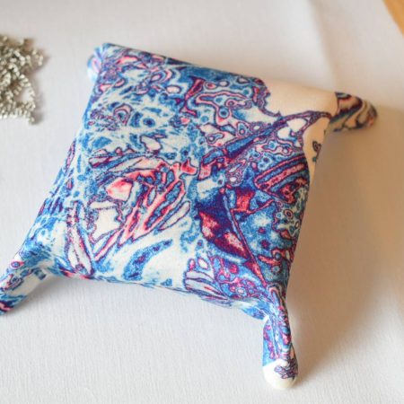 Roxana Handmade Trinket Tray, Fabric Accessory Storage Holder