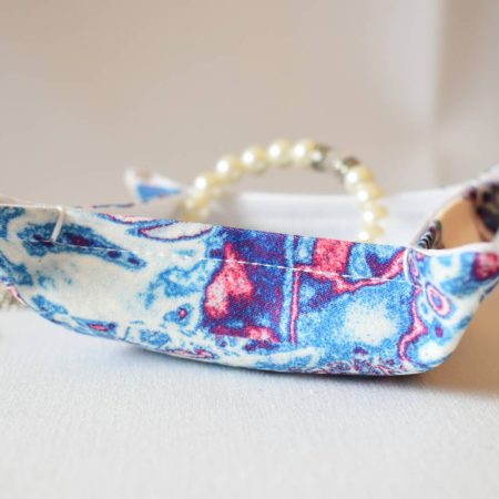 Roxana Handmade Trinket Tray, Fabric Accessory Storage Holder