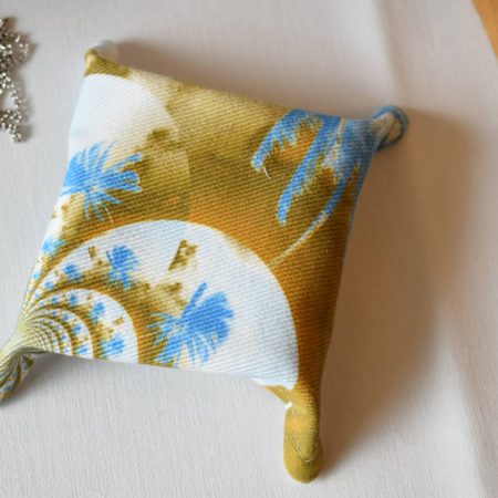 Ora Handmade Trinket Tray, Fabric Accessory Storage Holder
