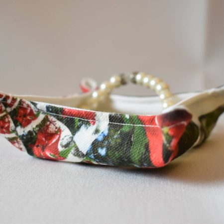 Zara Handmade Trinket Tray, Fabric Accessory Storage Holder