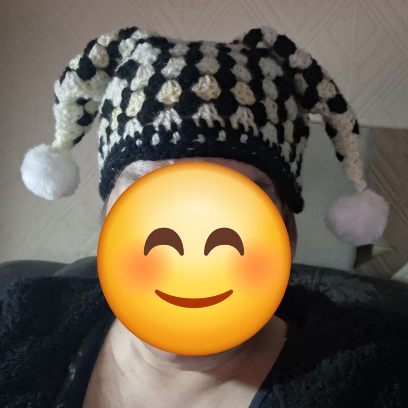 Crocheted Jester Hat