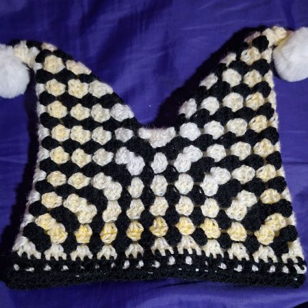 Crocheted Jester Hat