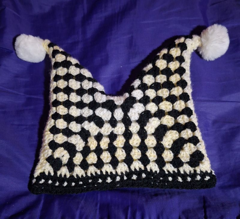 Crocheted Jester Hat