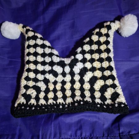 Crocheted Jester Hat