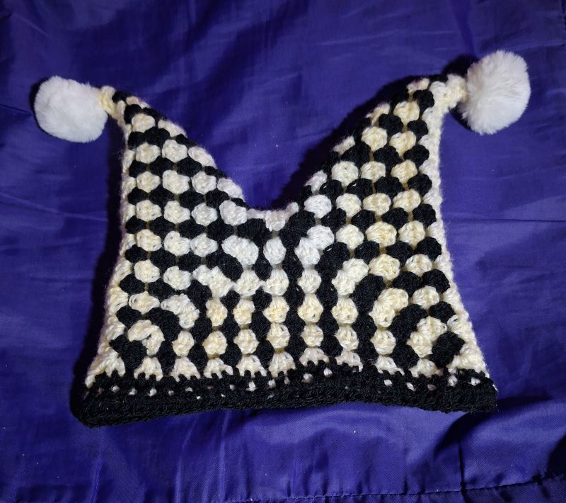 Crocheted Jester Hat