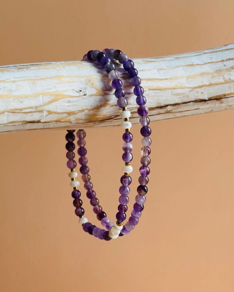 Handmade Amethyst Bracelet