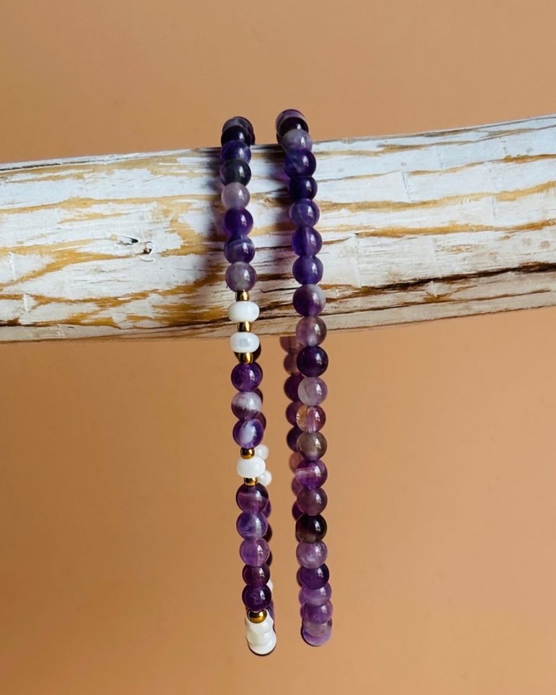 Handmade Amethyst Bracelet
