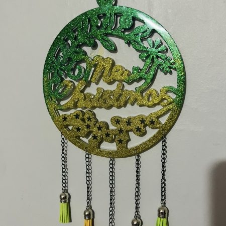 Merry Christmas hanging decoration