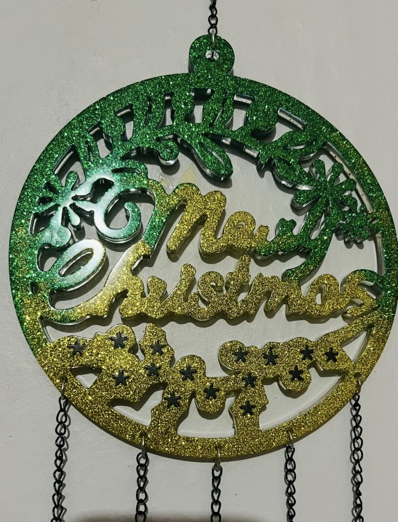 Merry Christmas hanging decoration