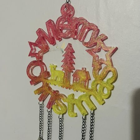 Merry Christmas hanging decoration