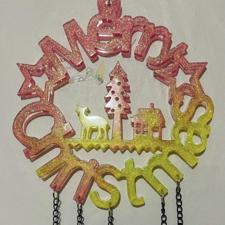 Merry Christmas hanging decoration