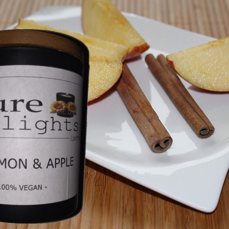 Apple and Cinnamon soy candle - small and large
