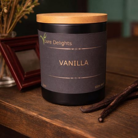 Vanilla Soy Candle - small and large