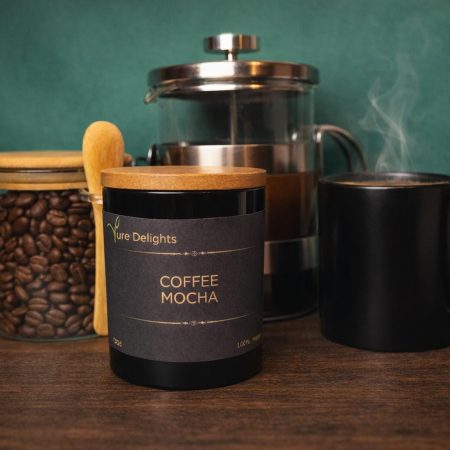 Coffee Mocha soy wax candle - Small or large