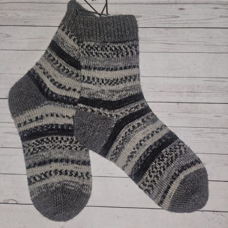 Handknitted socks. Womens size 5.
