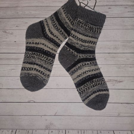 Handknitted socks. Womens size 5.