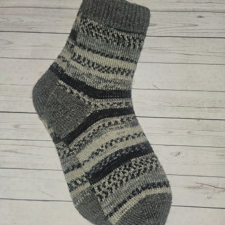 Handknitted socks. Womens size 5.