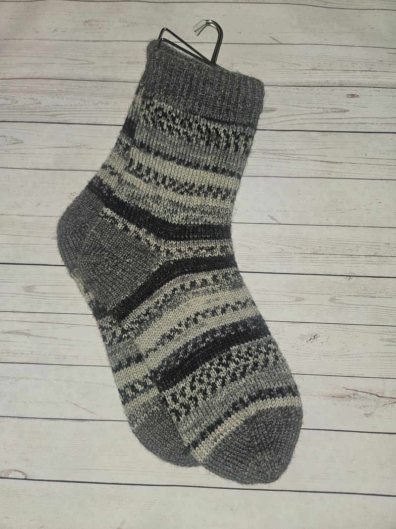 Handknitted socks. Womens size 5.