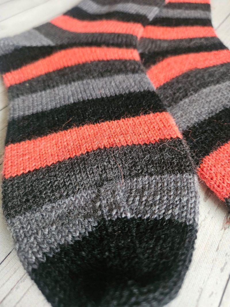 Handknitted socks. Womens size 6.