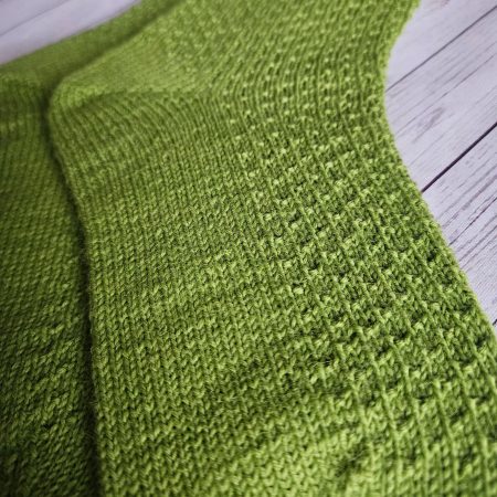 Handknitted socks. Womens size 6.