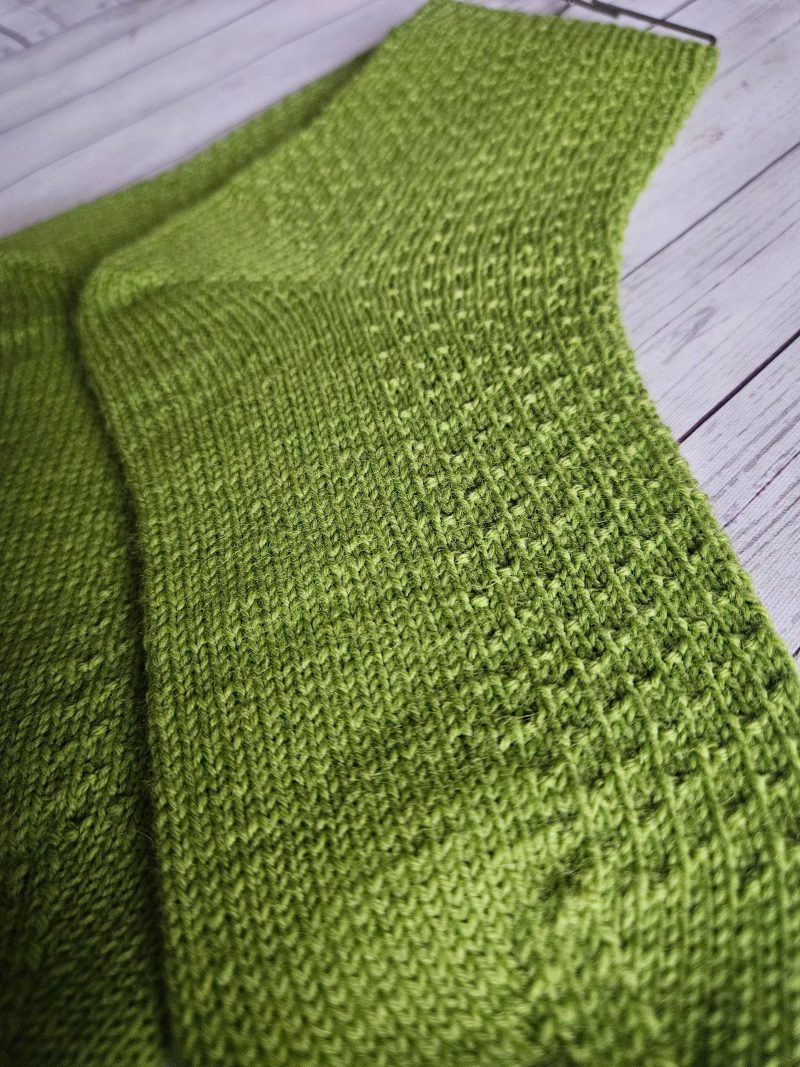 Handknitted socks. Womens size 6.