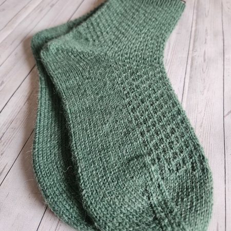 Handknitted socks. Womens size 6.