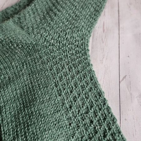 Handknitted socks. Womens size 6.
