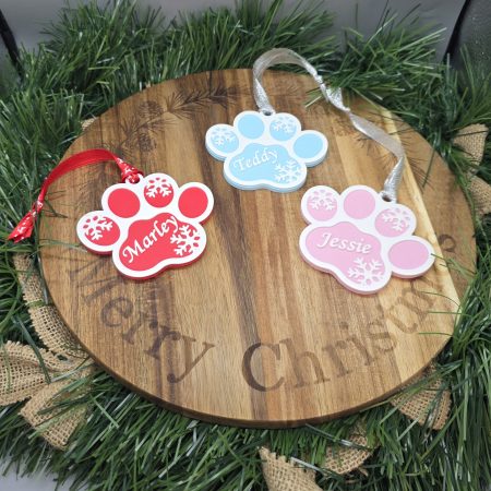 Personalised pet bauble
