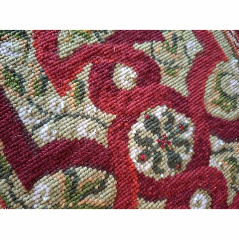 Tapestry Kit-Red Knotwork traditional design to sew in cross-stitch