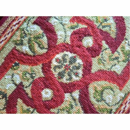 Tapestry Kit-Red Knotwork traditional design to sew in cross-stitch