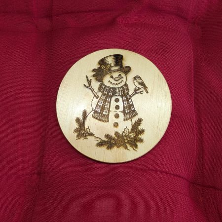 Wooden Christmas Coasters