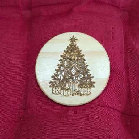 Wooden Christmas Coasters