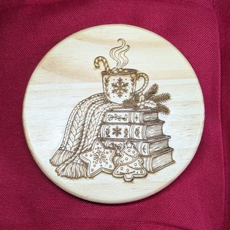 Wooden Christmas Coasters