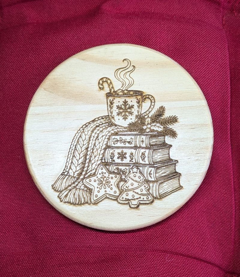 Wooden Christmas Coasters