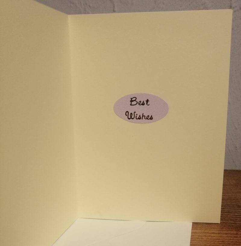 Bee themed Birthday Card in Yellow and Pink card