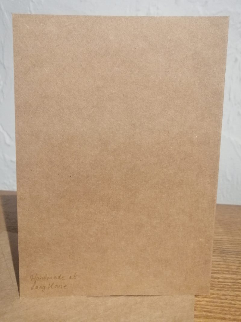 "New Job" handmade card in chabby chic style with gift card pocket